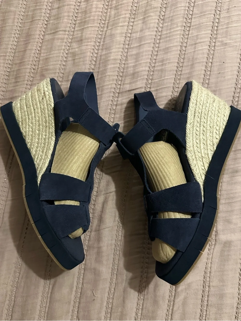 Andre Assous  Farami Sole Motion Espadrille Wedge Sandal New